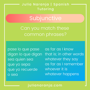 Hello Subjunctive
