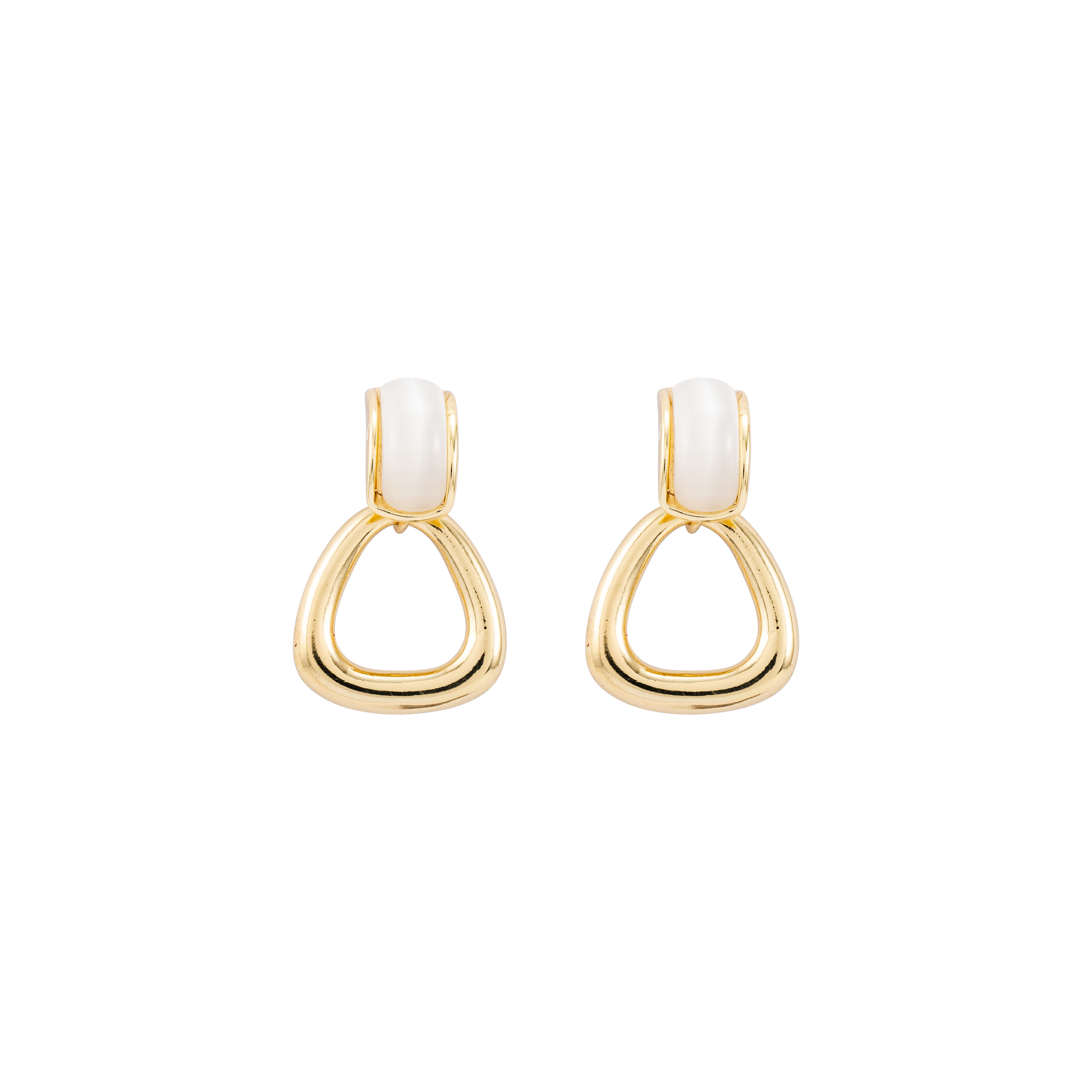 Alabaster & Gold Orb Drops