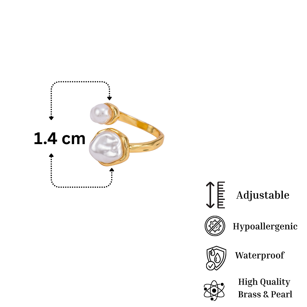 Thumbnail: Celestial Baroque Duo Wrap Ring