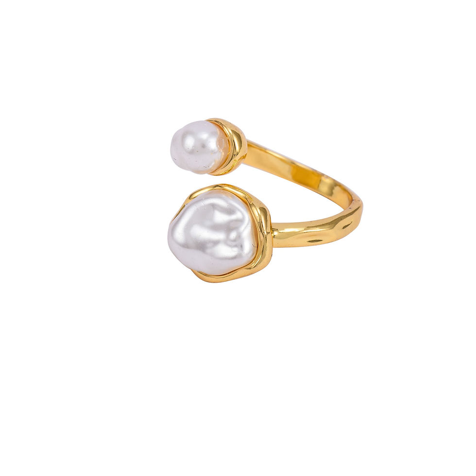Thumbnail: Celestial Baroque Duo Wrap Ring
