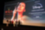 Sarah-Jane Crawford, Evan Peters, Anthony Ramos, Jeremy Pope, Ashton Kutcher and Rebecca Hall attend the Disney+ UK Premiere of 'FX's The Beauty' at Odeon Luxe West End