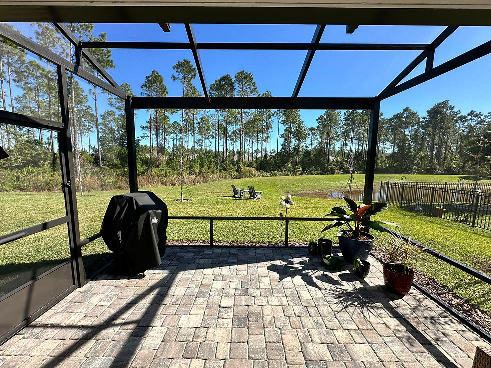 Open-View Screen Enclosure by Screen Enclosures by Joe Power Mandarin FL