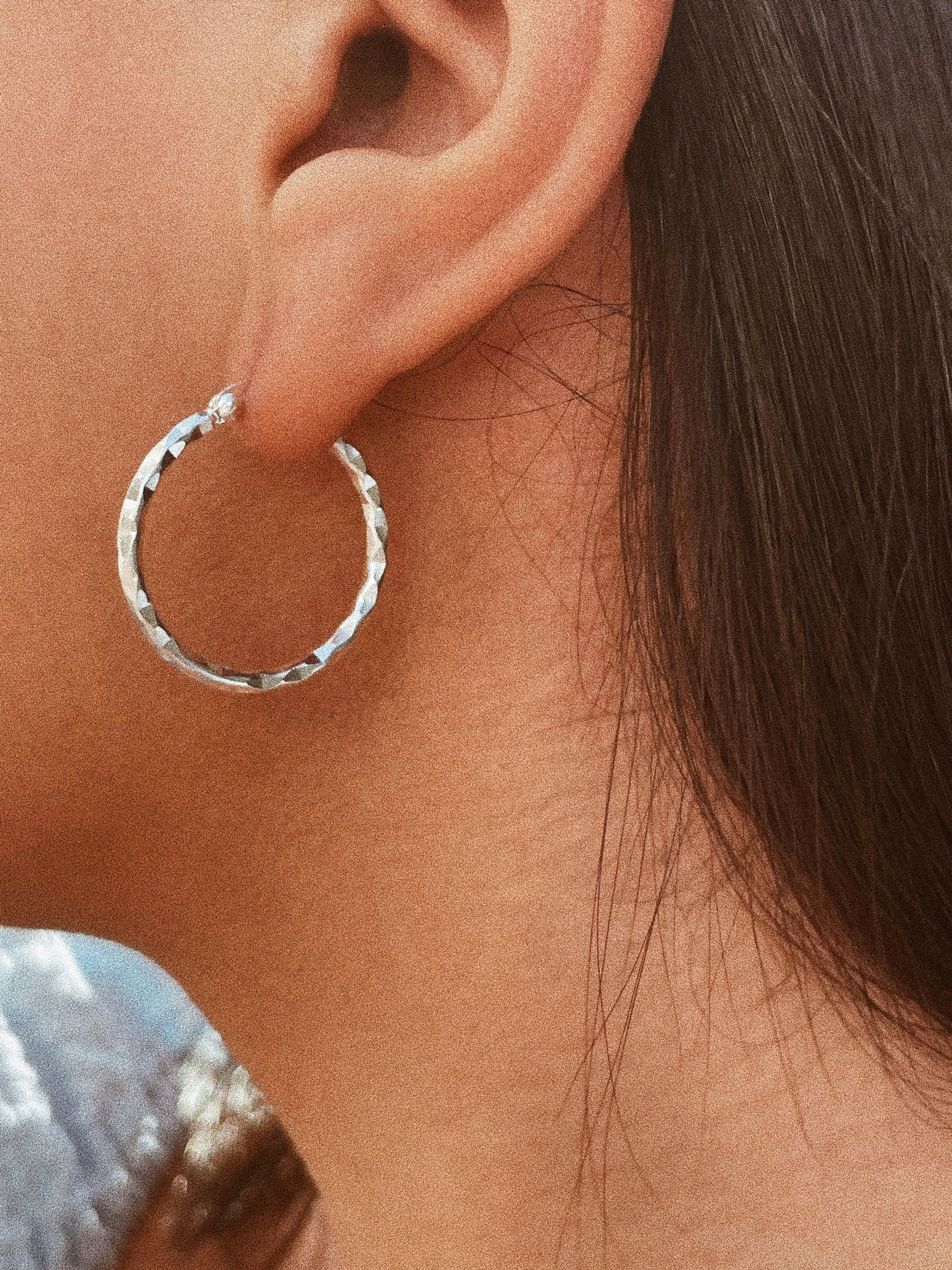 XL Fay hoop earrings
