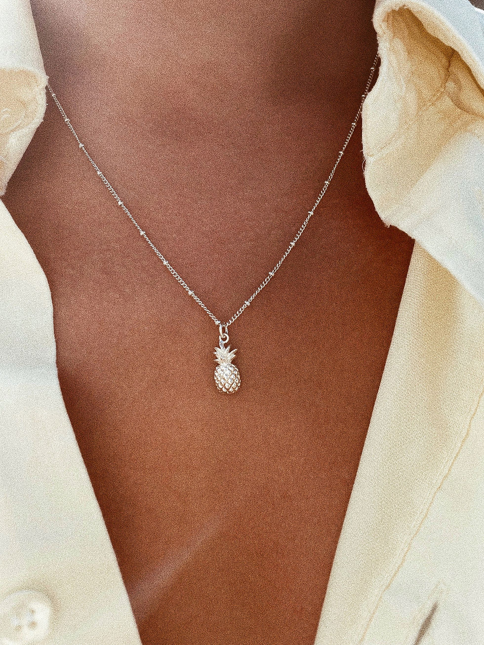 Pineapple necklace