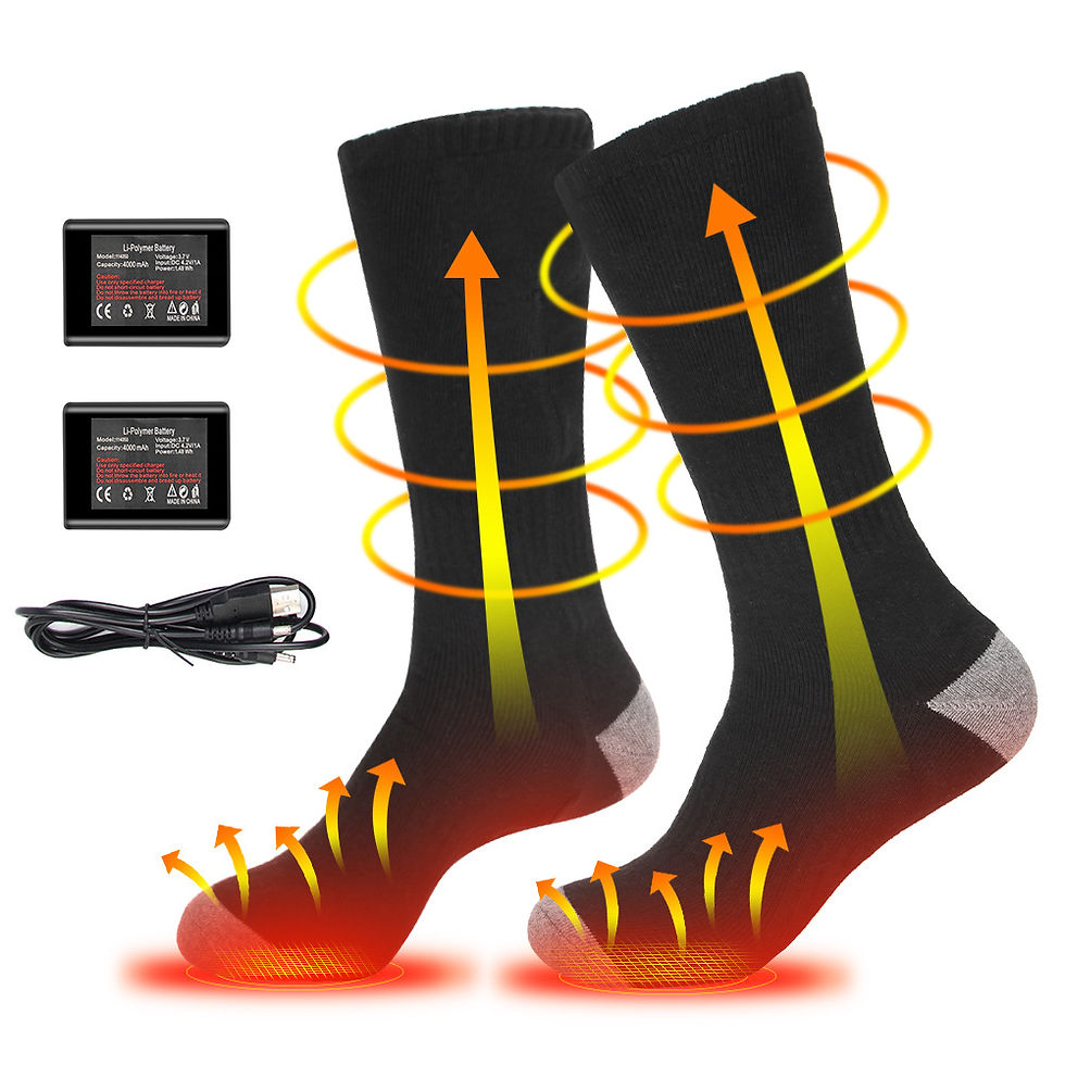 Thumbnail: USB Charging Electric Heating Socks