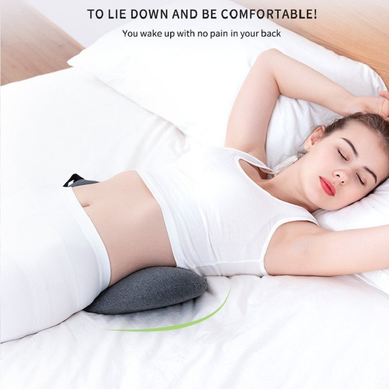 Thumbnail: Memory Foam Lumbar Pillow Sleep  
