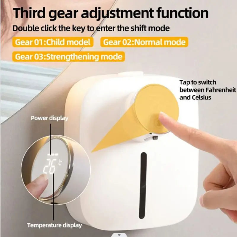 Thumbnail: Infrared Wall-mounted Soap Dispenser 