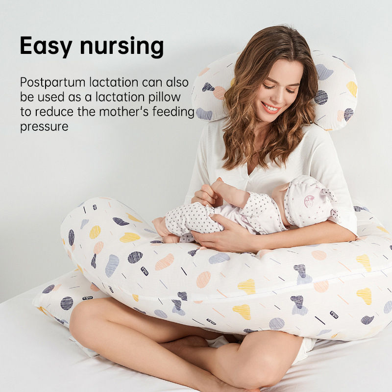 Thumbnail: C-Shaped Body Breastfeeding Maternity Pillow