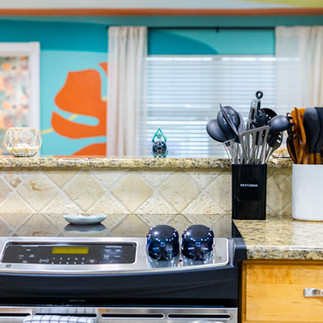 Kitchen of Bradenton Florida house. 