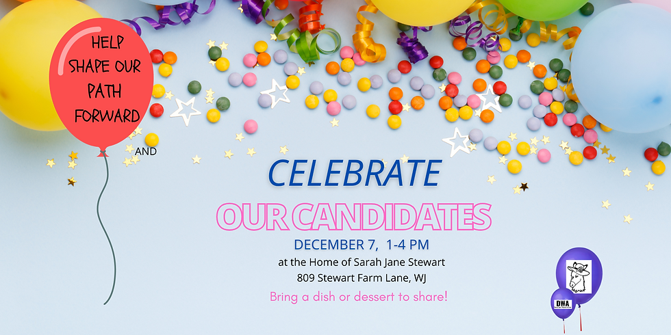 Celebrate our Candidates