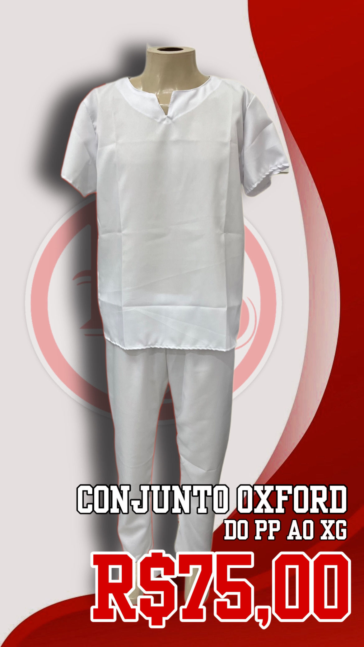 Conjuto Oxford - Bata e Calça