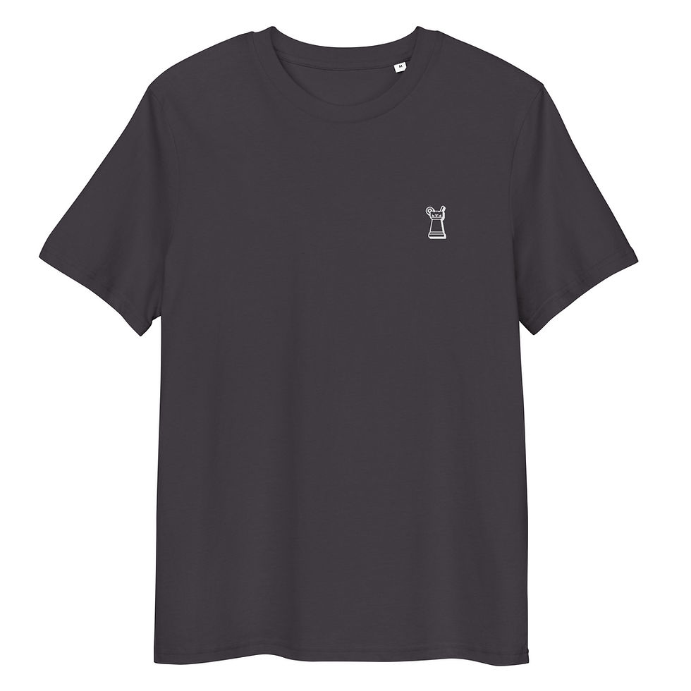 Thumbnail: Unisex organic cotton t-shirt // ChessBar Logo
