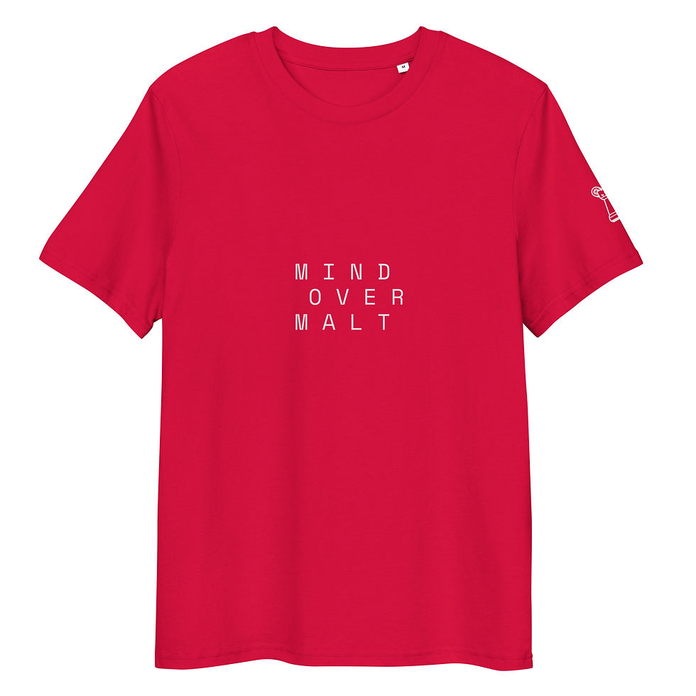 Miniaturbild: Unisex organic cotton t-shirt // Mind Over Malt