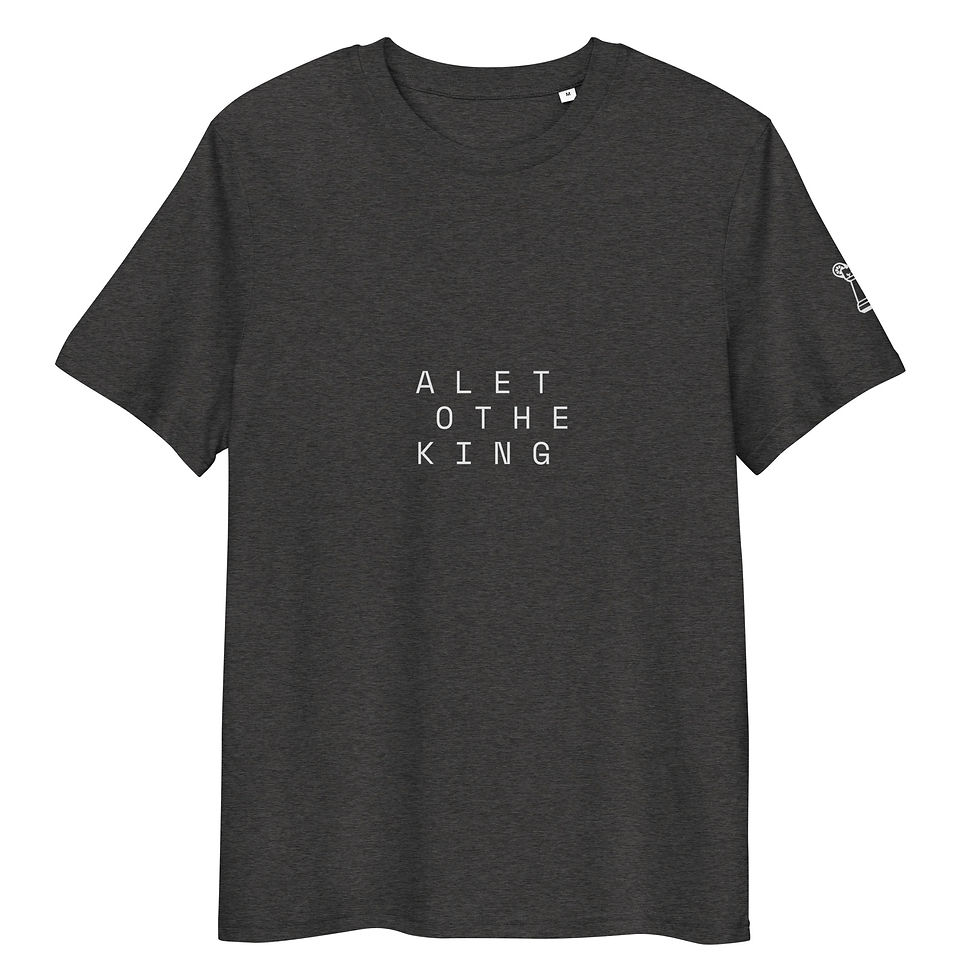Miniature : Unisex organic cotton t-shirt // Ale to the King