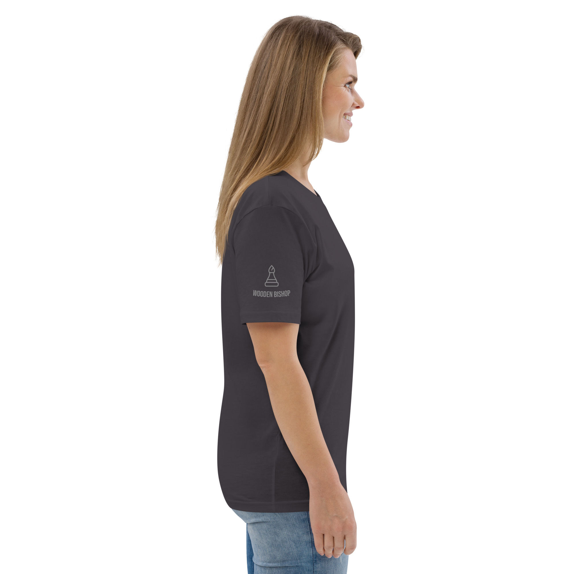 Unisex organic cotton t-shirt // Stone Bishop