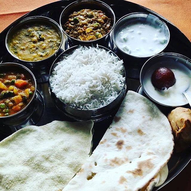 Arranged Food and Objects