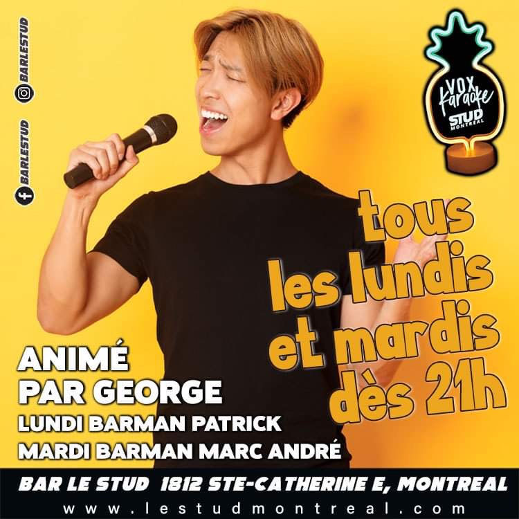 LUNDI-MONDAY KARAOKE
