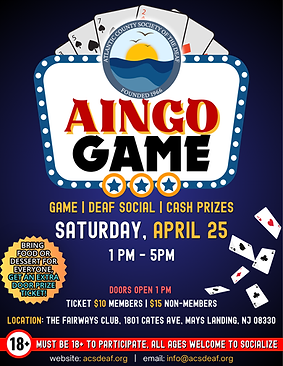 AINGO Game - April 25, 2026