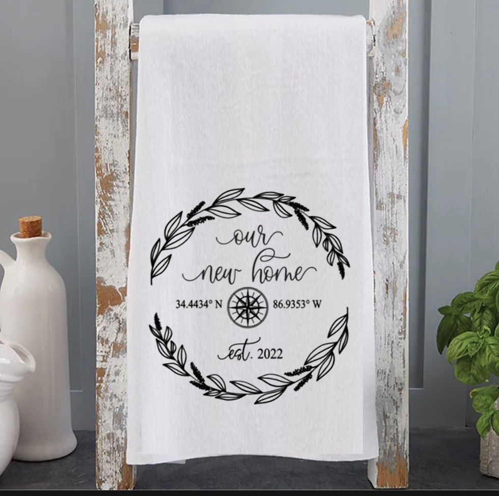 Thumbnail: Kitchen Tea Towels - Personalized