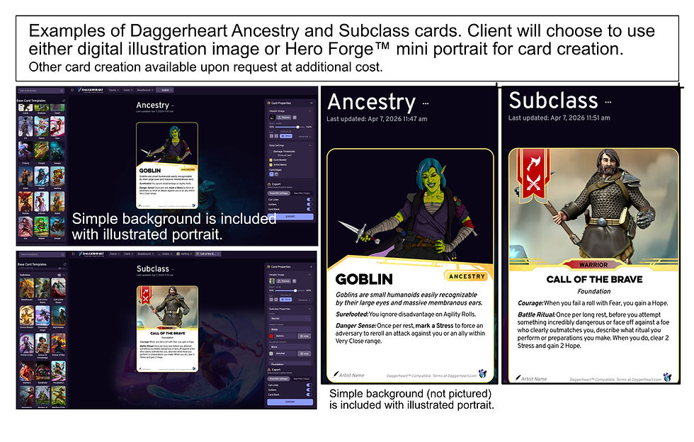 Thumbnail: TTRPG Package - Commission