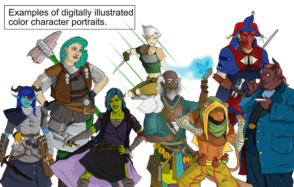 Thumbnail: TTRPG Package - Commission