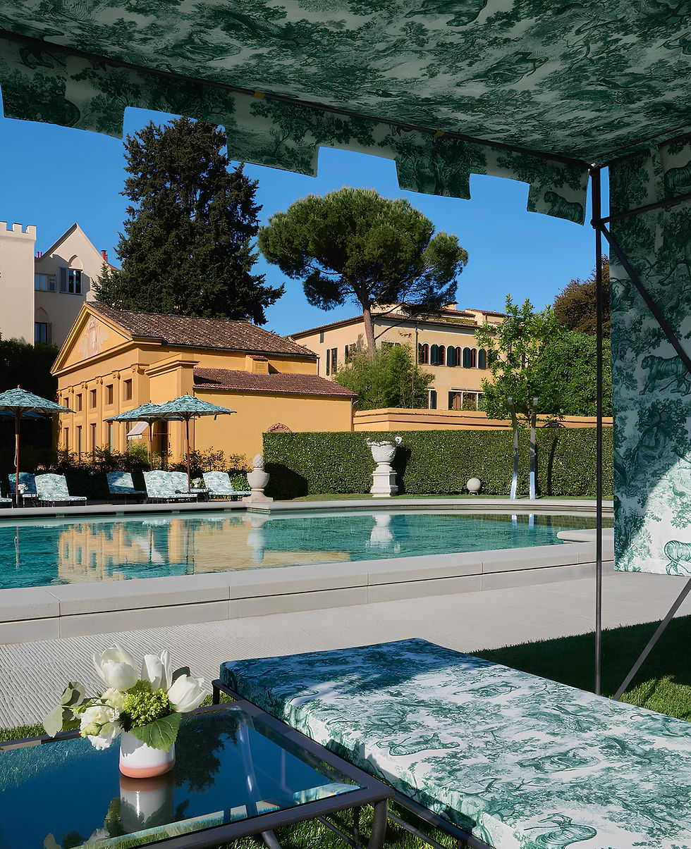 Dior Maison X Four Seasons Florence Lüks ve Zarafetin Keyifli Birleşimi