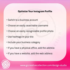Optimize Your Instagram Profile
