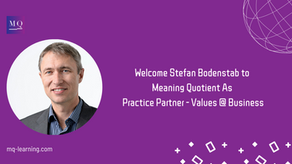 Welcome, Stefan, to Meaning Quotient as a Practice Partner