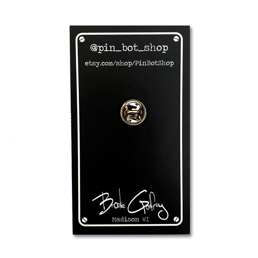Thumbnail: Dead Bunny Moonshine Mason Jar enamel pin