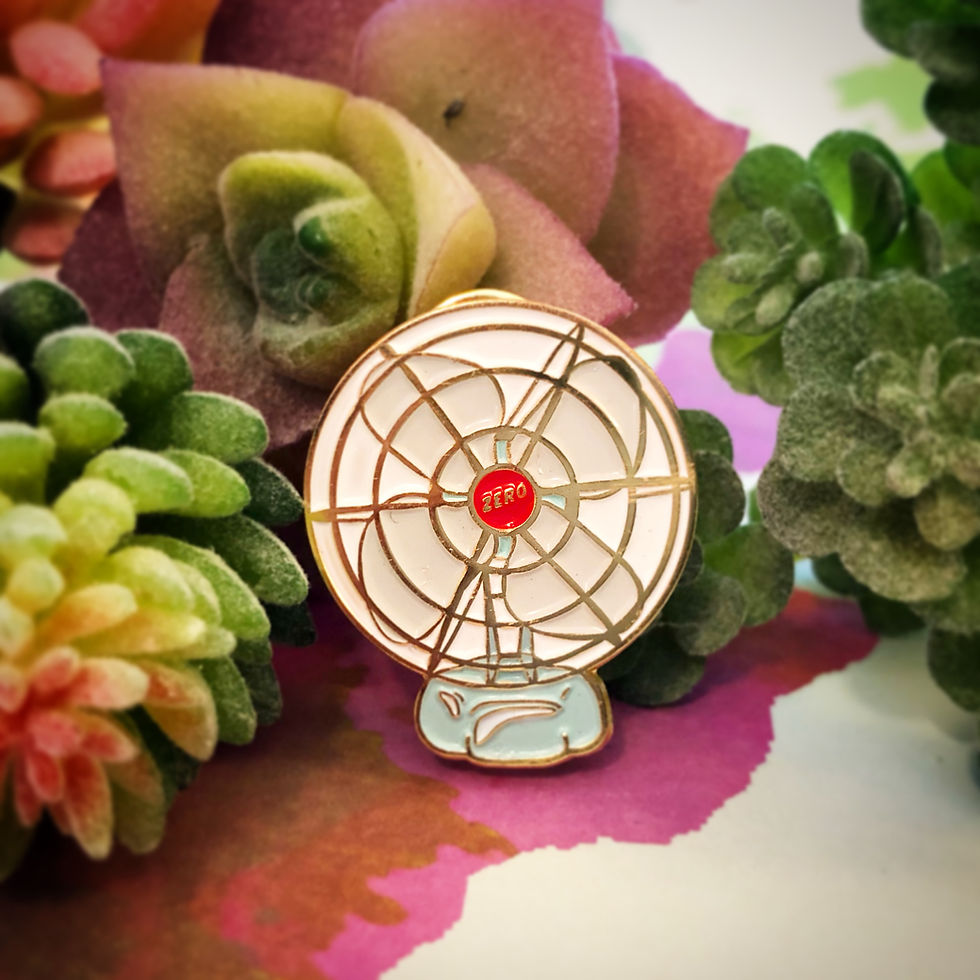 Thumbnail: Zero Fan Enamel Pin - 2 Colors!