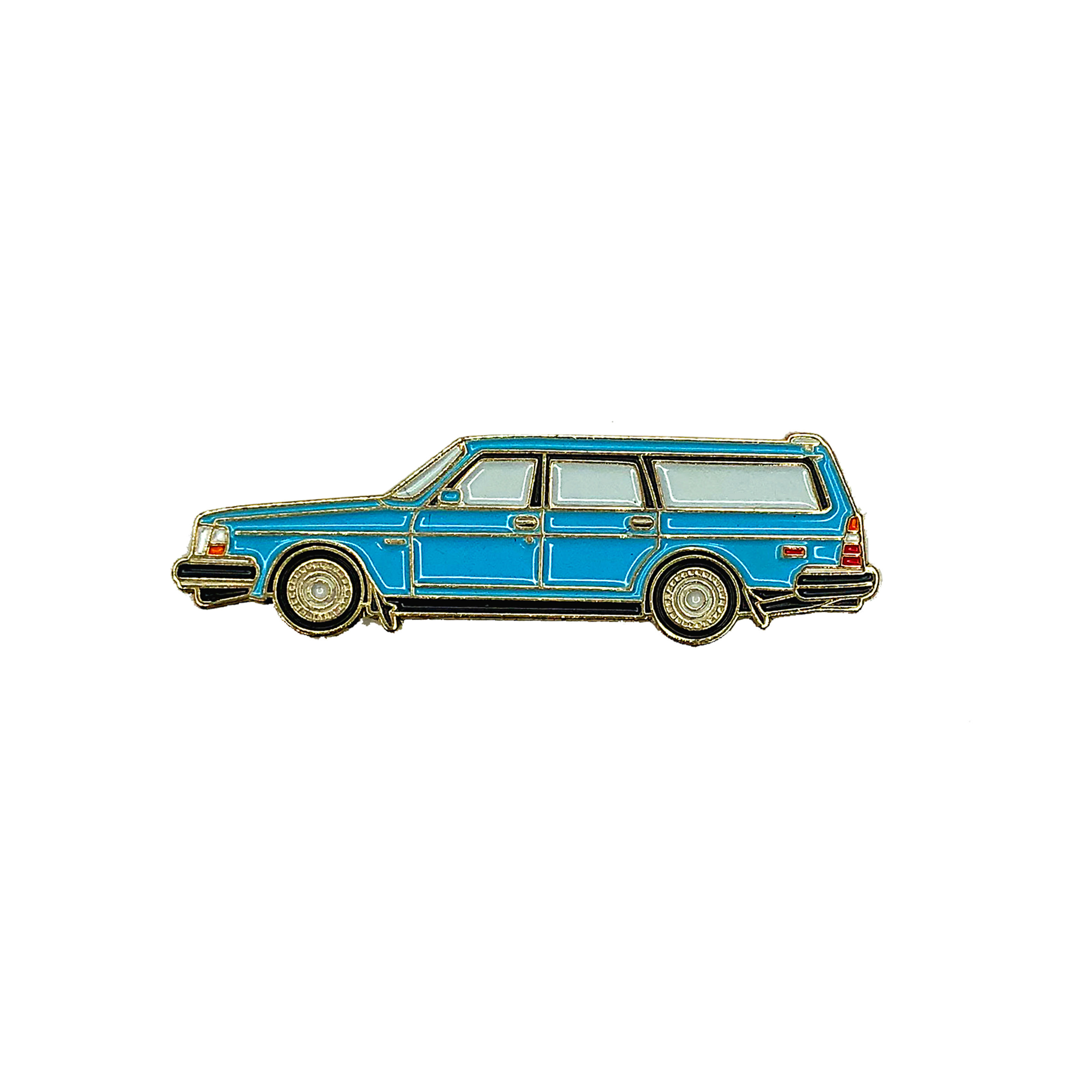 Volvo 240 Wagon Enamel Pin - 6 Colors!