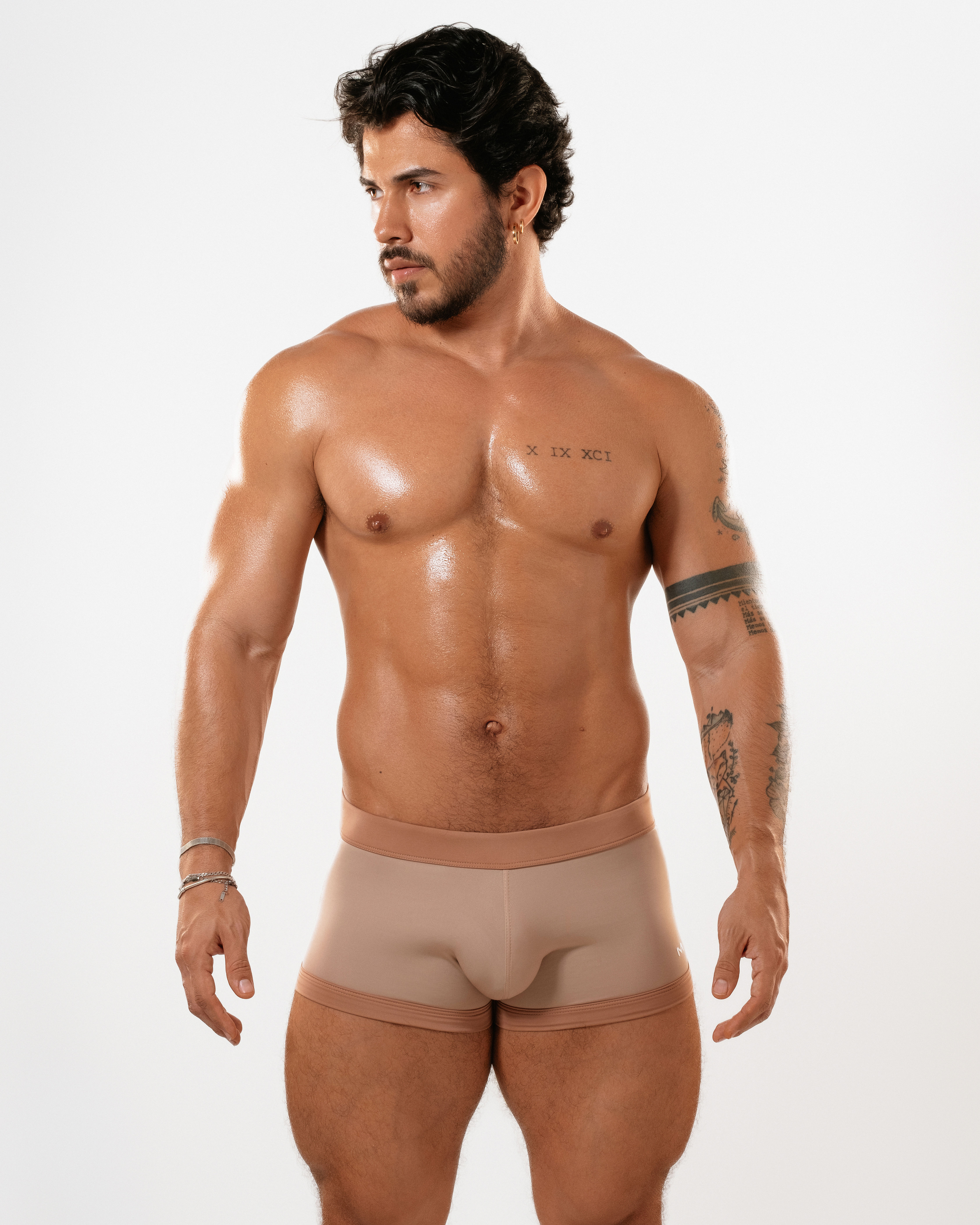 Boxer/Bañador Piel/Café