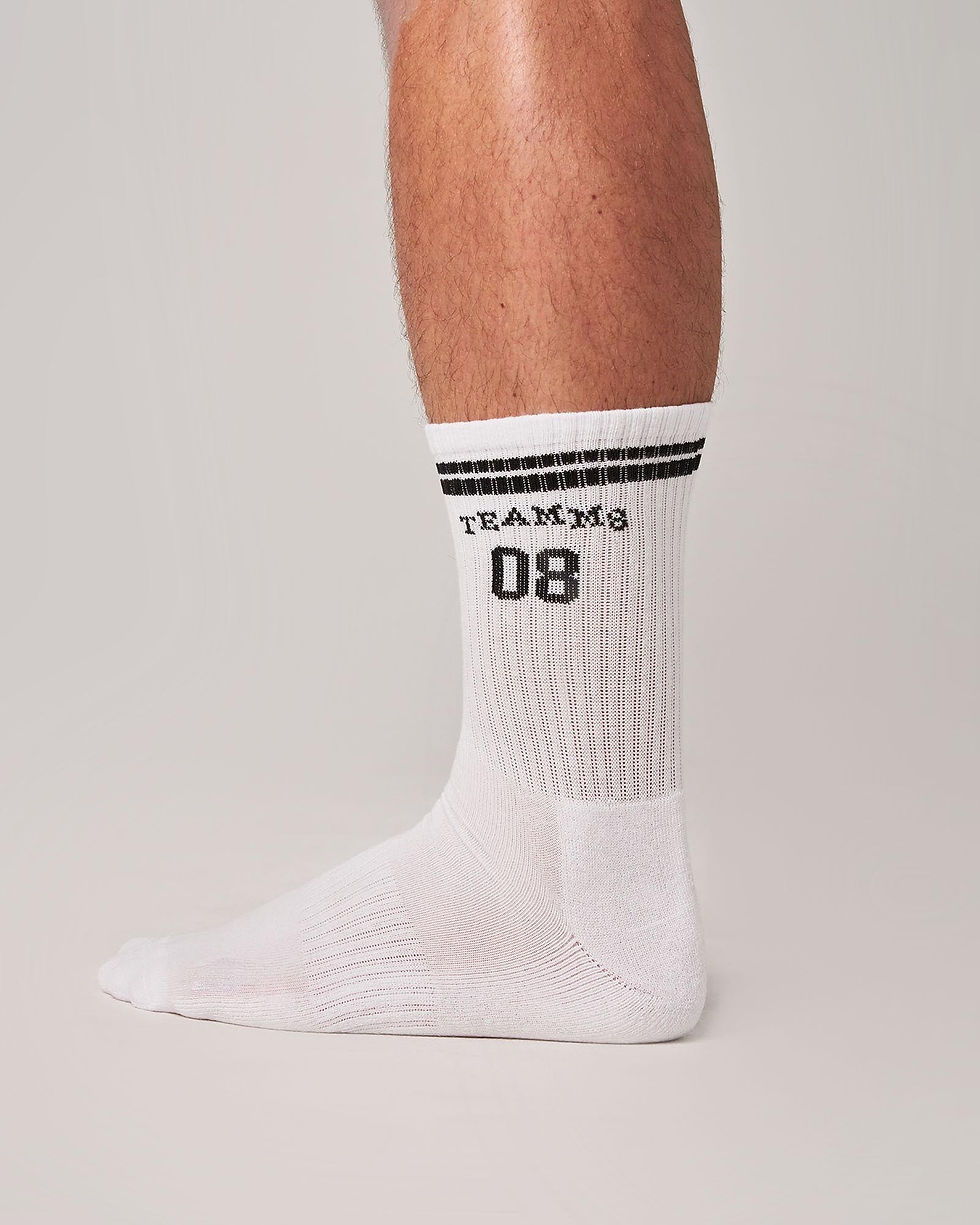 Miniatura: Est. 08 Crew Socks White|Black