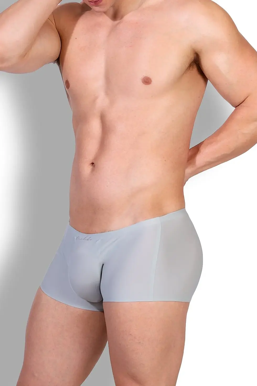 Miniatura: Come-Over Silky Seamless Boxer Briefs - Fog Grey