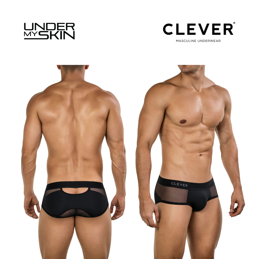 Tanatós Piping Brief Black IS