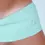 Miniatura: Flutter Ruffle-Trim Athletic Thong - Light Cyan