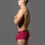 Miniatura: CoolFlex Modal Boxer w/ Show-It Burgundy