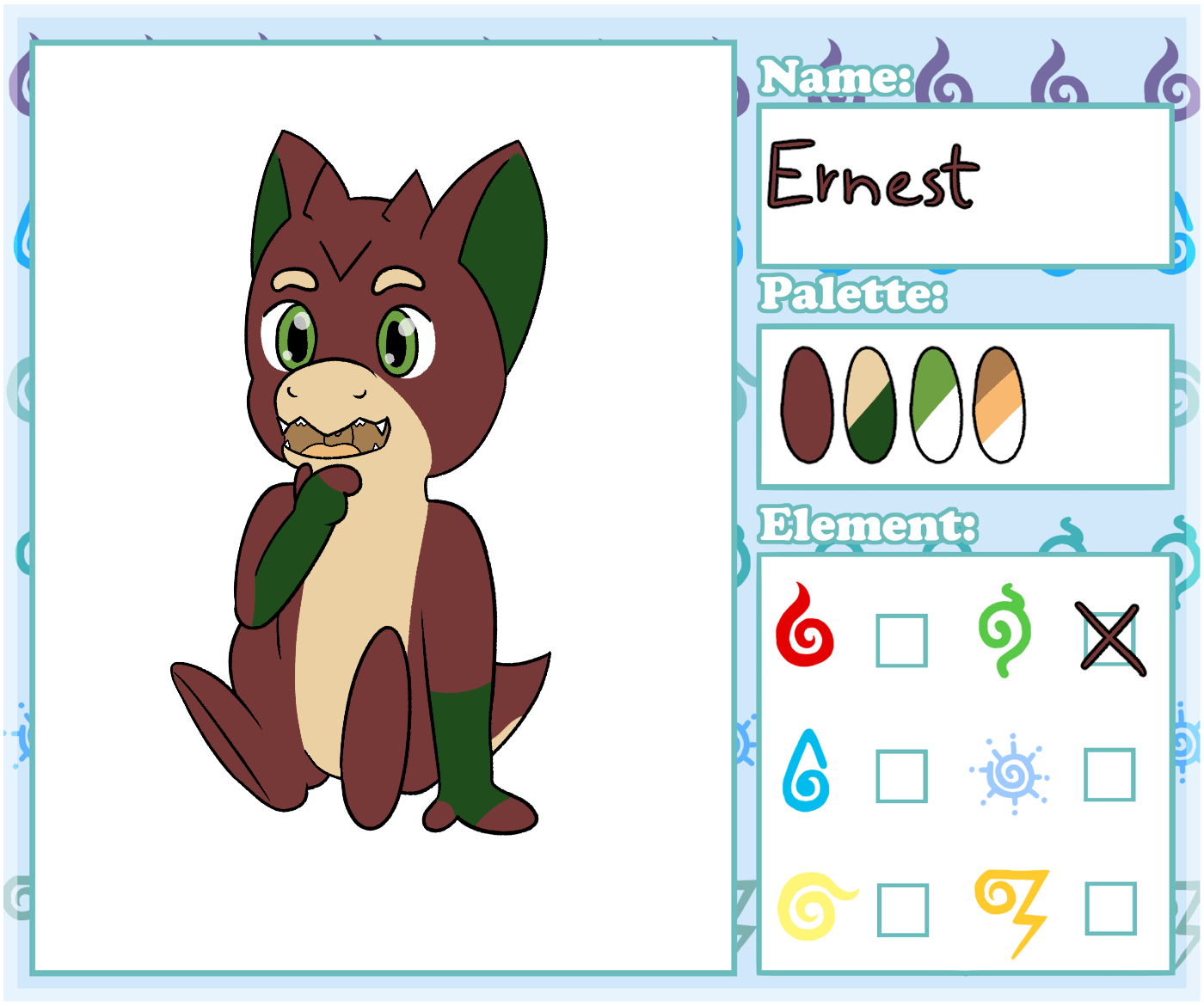 Ernest Ref Sheet content media