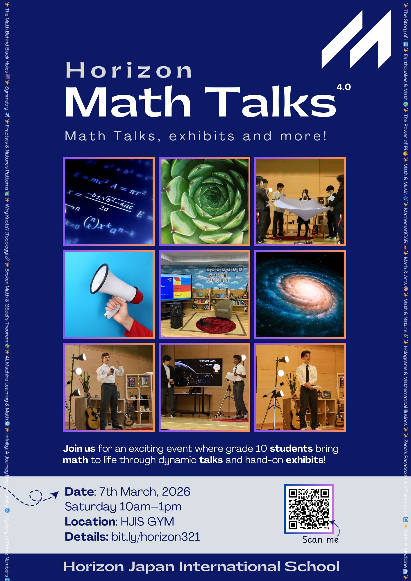Point Horizon Math Horizon Math Talks 2026 | Horizon Japan International School