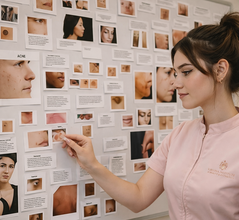 Virginia Theory and practical esthetics exam