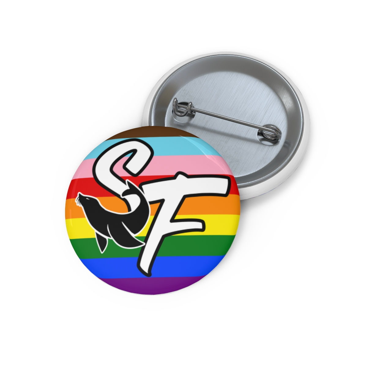 SF Sea Lion Pride Button