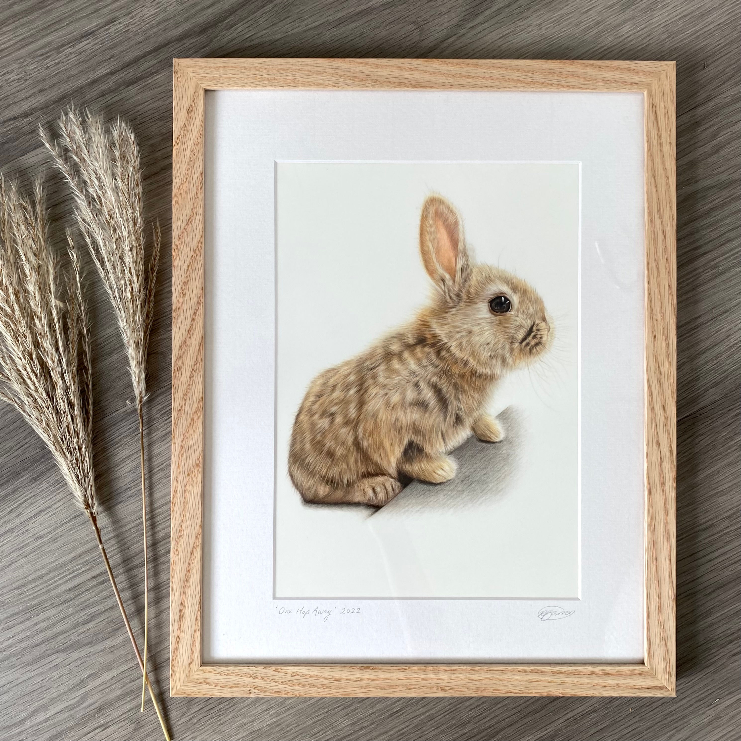 'One Hop Away' Original Artwork