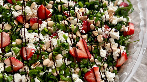 Berry + Feta Salad