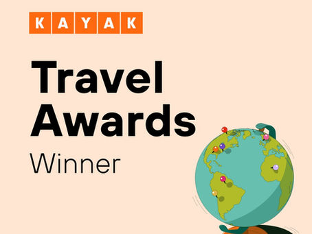 KAYAK Travel Award Winner badge