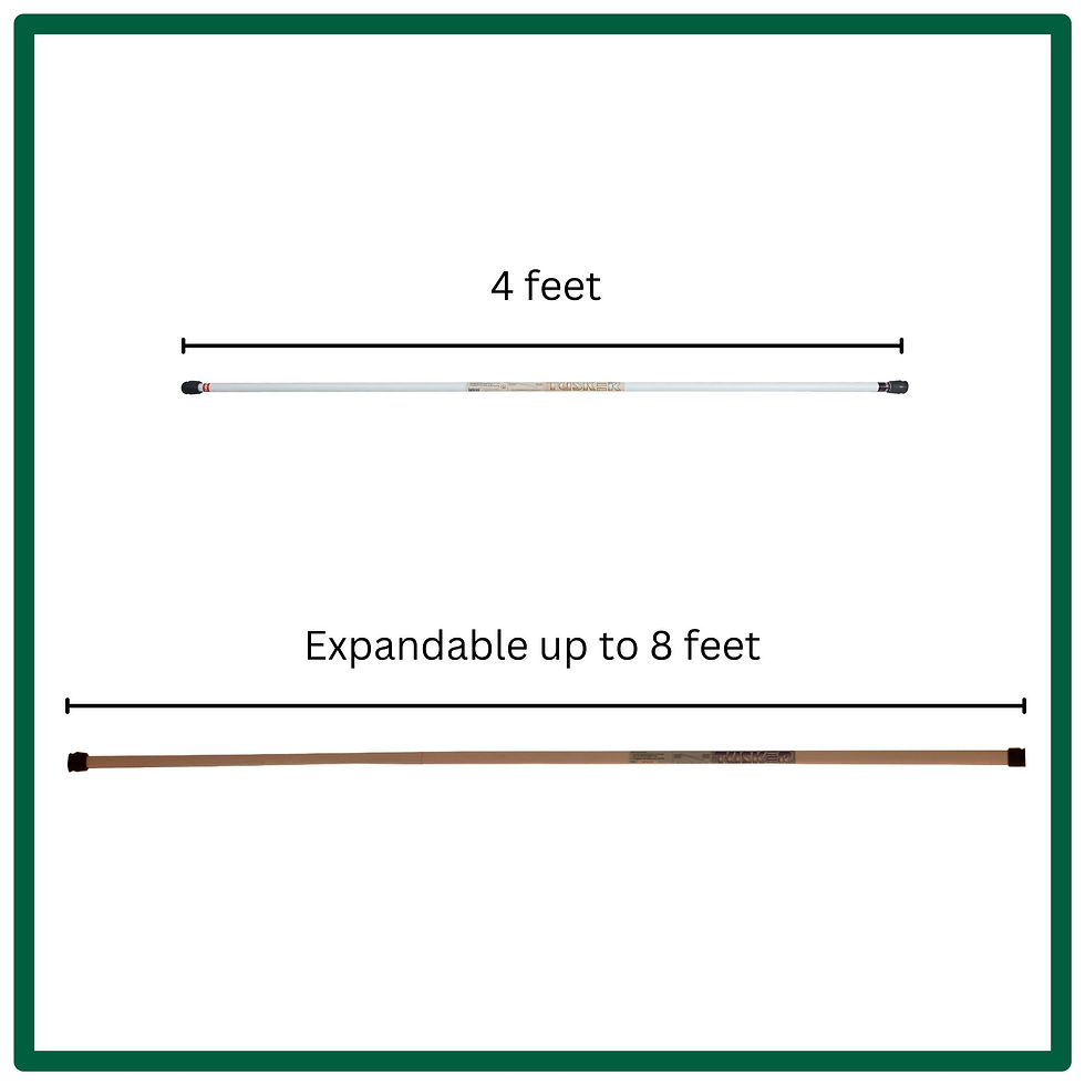 Thumbnail: Adjustable Curtain Rod's Stainless Steel