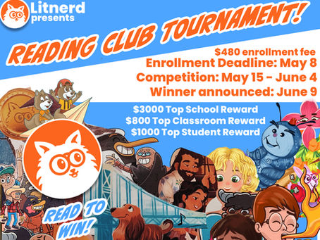 Litnerd Reading Club Tournament Winners Announced
