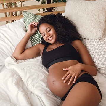 Smiling Pregnant Woman