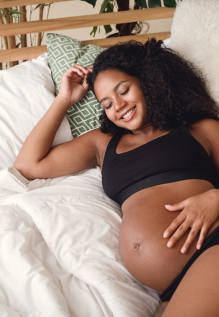 Smiling Pregnant Woman
