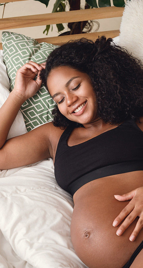 Smiling Pregnant Woman