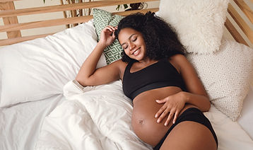 Smiling Pregnant Woman